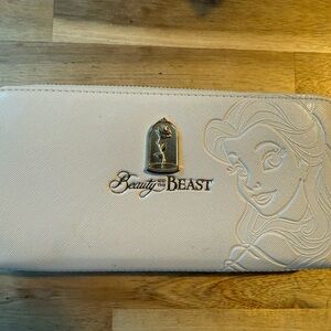 Loungefly Beauty & Beast wallet Cream